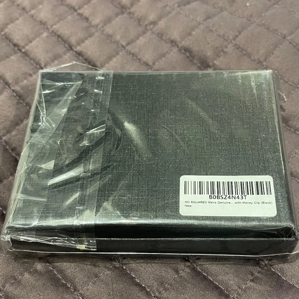 Black Wallet/Money Clip
